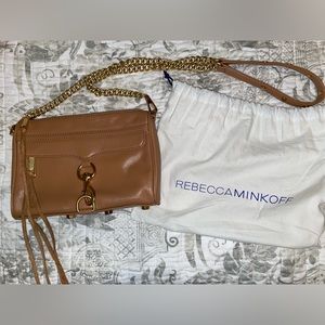 Rebecca Minkoff Mini M.A.C. Bag in Tan